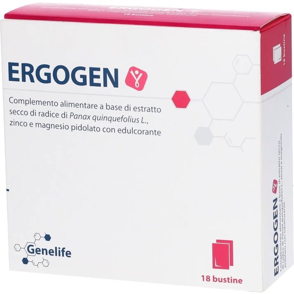 Ergogen 18 Bustine - Integratore Per Stanchezza Ed Affaticamento-image