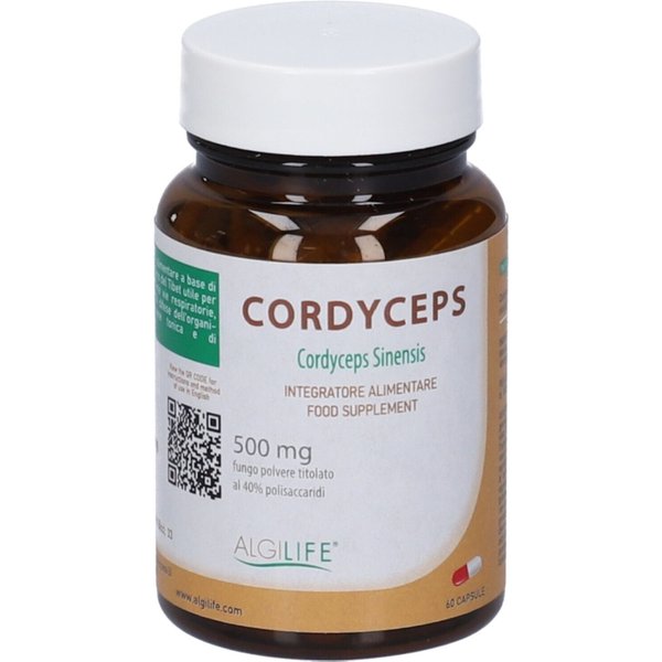Cordyceps 60 Capsule - Integratore Per Le Prime Vie Respiratorie-image