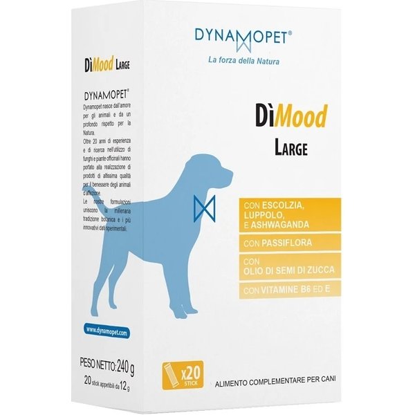 Dynamopet Dimood Large - Alimento Complementare Per Cani Di Taglia Grande 20 Stick-image