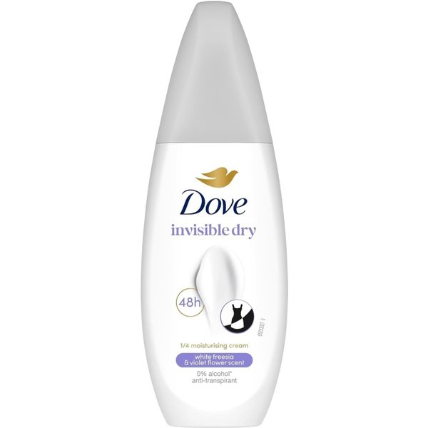 Dove Invisible Dry White Freesia & Violet Flower Scent - Deodorante 48H Vapo No Gas 75 Ml-image