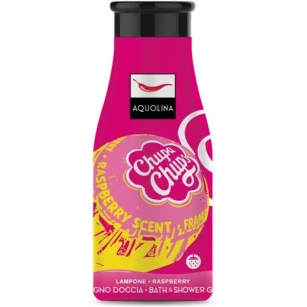 Aquolina Chupa Chups Lampone - Bagno Doccia 250 Ml-image