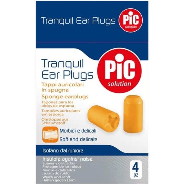 Pic Tranquil Ear Plugs - 4 Tappi Auricolari In Spugna Morbida-image