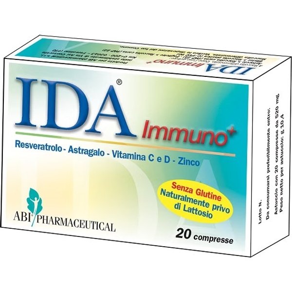 Ida Immuno + 20 Compresse - Integratore Per Il Sistema Immunitario-image