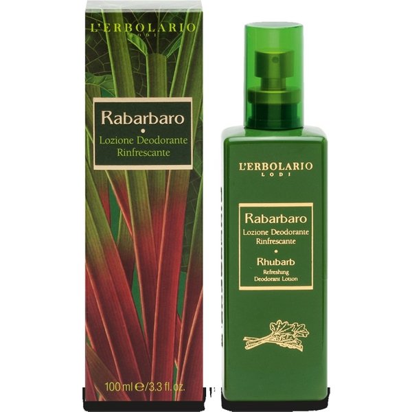 L Erbolario Rabarbaro - Lozione Deodorante Rinfrescante Spray Unisex 100 Ml-image