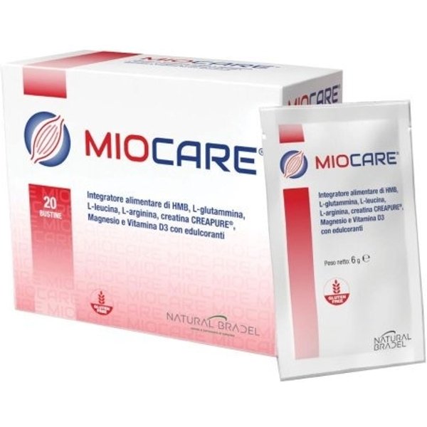 Miocare 20 Bustine - Integratore Per La Stanchezza E La Funzione Muscolare-image