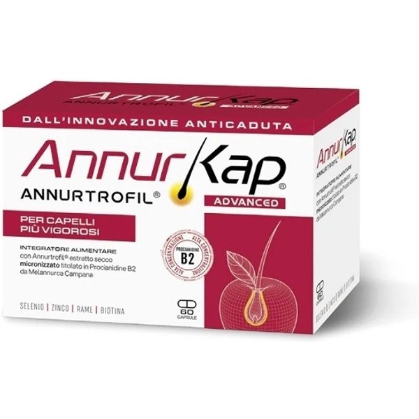 Annurkap Advanced 60 Capsule - Integratore Per Capelli-image