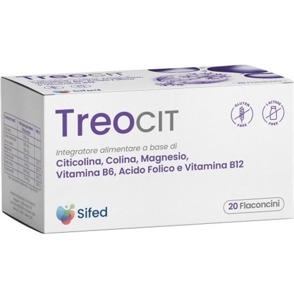 Treocit 20 Flaconcini - Integratore Per Il Sistema Nervoso E La Stanchezza-image