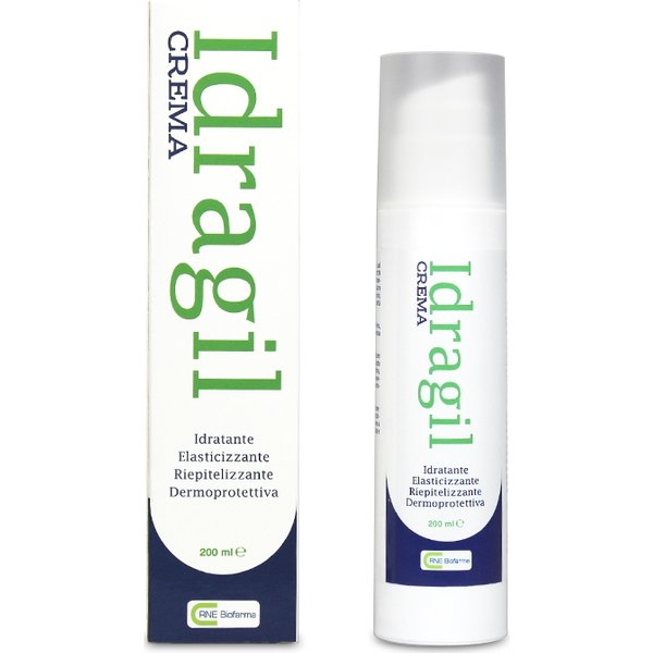 Rne Biofarma Idragil - Crema Idratante Elasticizzante Riepitelizzante E Dermoprotettiva 200 Ml-image