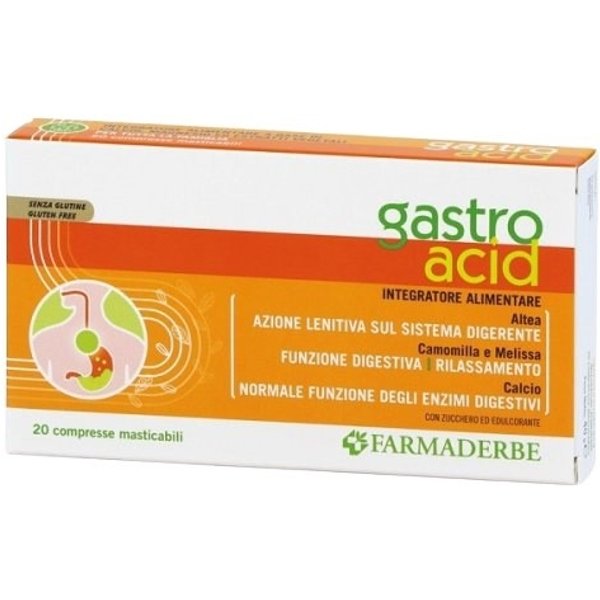 Gastro Acid 20 Compresse - Integratore Per Il Reflusso E Acidità-image