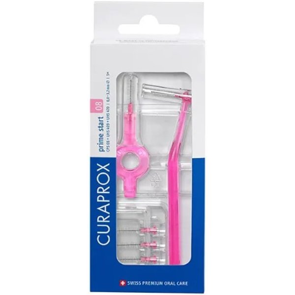 Curaprox CPS 08 Prime Start 5 Scovolini+ 1 Maniglia UHS 409 + 1 Maniglia UHS 470-image