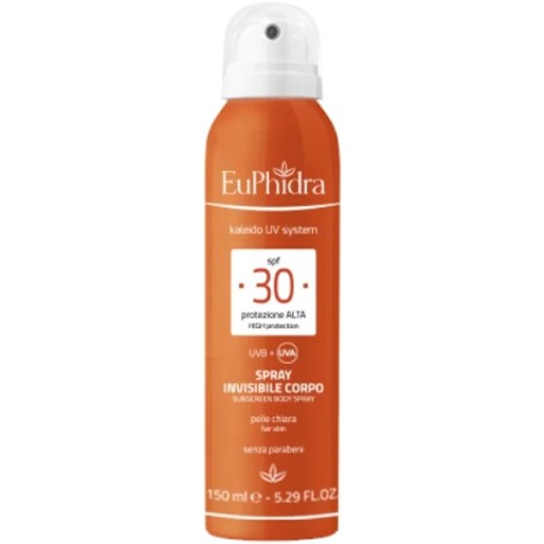 Euphidra Spray Protezione Solare Invisibile Corpo Spf 30 150 Ml-image