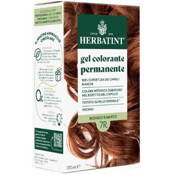 Herbatint Tintura Per Capelli Gel Permanente 7R Biondo Ramato 170 Ml-image