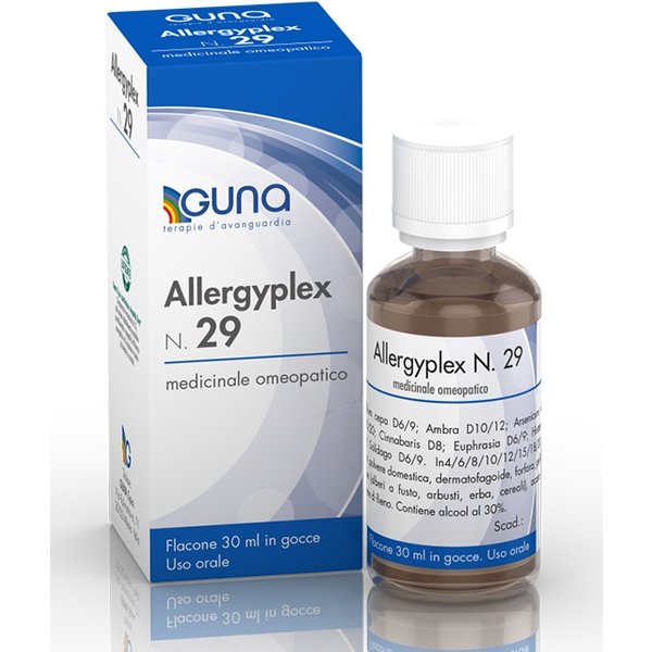 Guna Allergyplex 29 Medicinale Omeopatico Contro Le Allergie Gocce 30 Ml-image