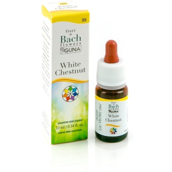 Guna Fiori Di Bach White Chestnut Prodotto Omeopatico Gocce 10 Ml-image