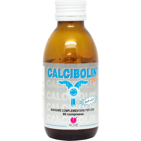Calcibolin Pet Mangime Complementare Per Cani 80 Compresse-image