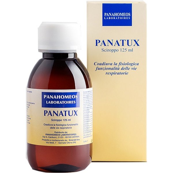 Panahomeos Laboratoires Panatux Sciroppo Per Le Vie Respiratorie125 Ml-image