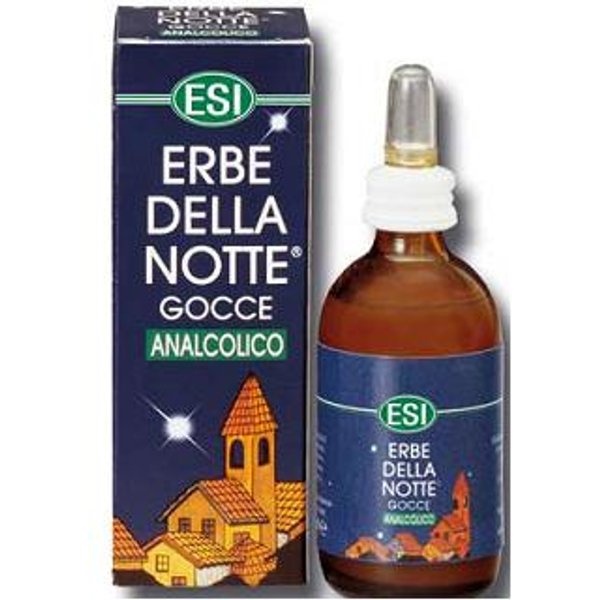 Esi Melatonina Pura Gocce Erbe Della Notte Integratore Melatonina Per Il Sonno 50 Ml-image