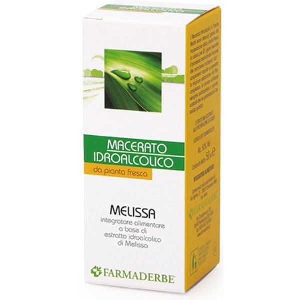 Farmaderbe Melissa Macerato Idroalcolico Integratore Rilassamento 50Ml-image
