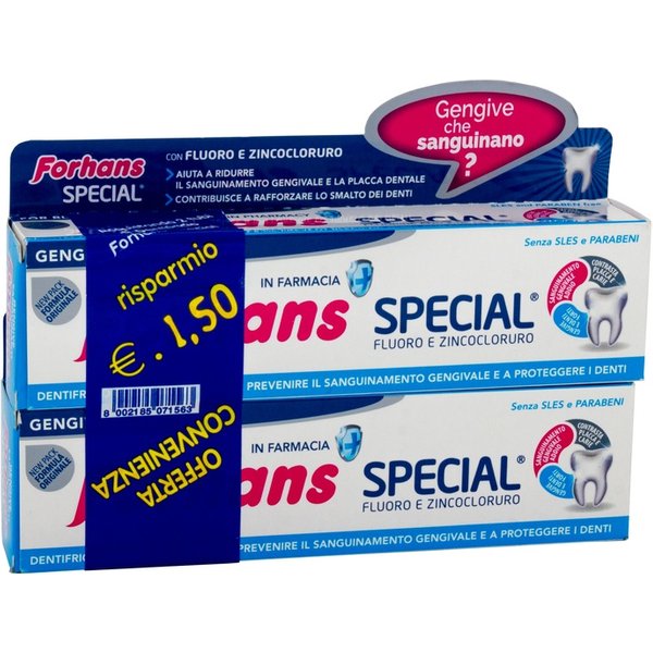 Forhans Special Dentifricio 2X75 Ml-image