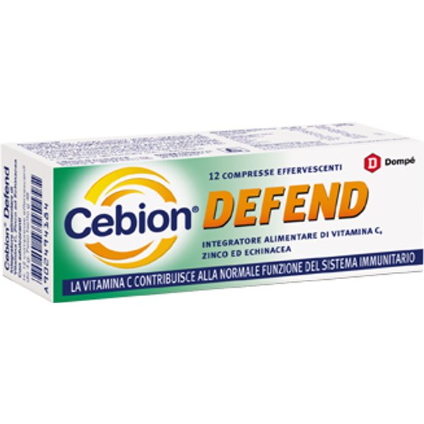 Cebion Defend Integratore Per Le Difese Immunitarie 12 Compresse Effervescenti-image