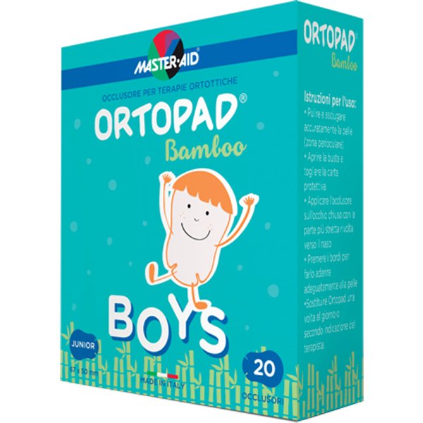 Master-Aid Ortopad Boys Occlusore Per Ortottica Junior 20 Pezzi-image