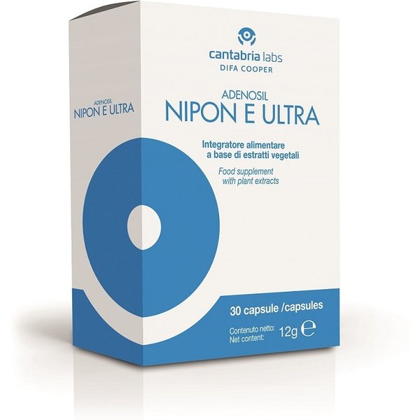 Nipon E Ultra Integratore Capelli E Pelle 30 Capsule-image