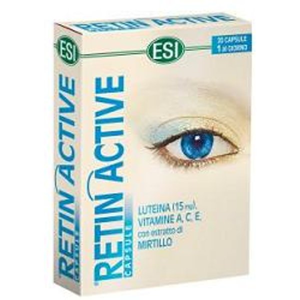 Retin Active Integratore Per Il Benessere Della Vista 20 Capsule-image