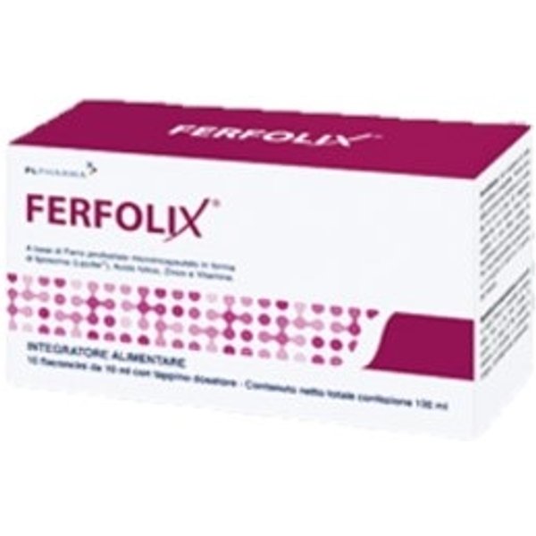 Ferfolix Integratore A Base Di Ferro 10 Flaconi-image