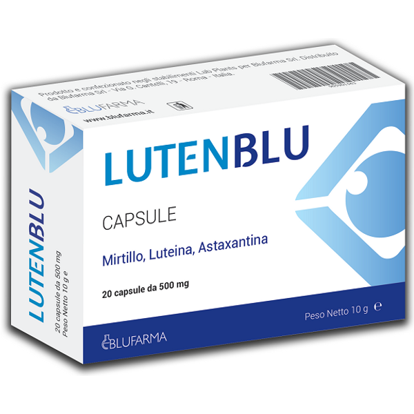 Lutenblu Integratore Antiossidante 20 Capsule-image