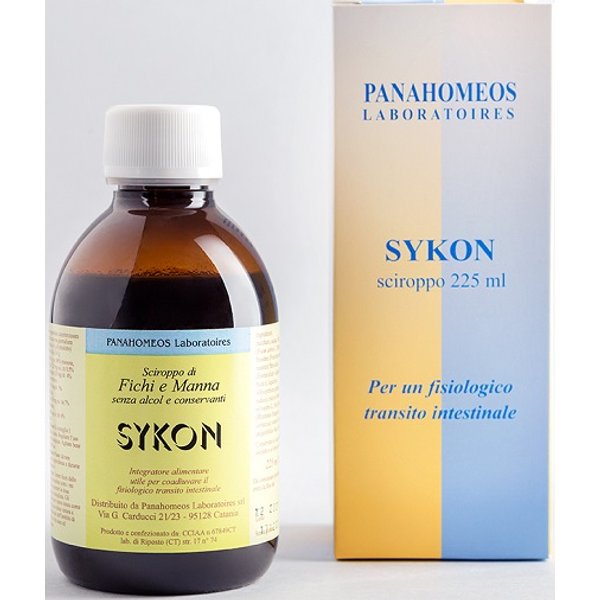 Sykon Sciroppo 100% Naturale A Base Di Estratti Di Piante 225 Ml-image