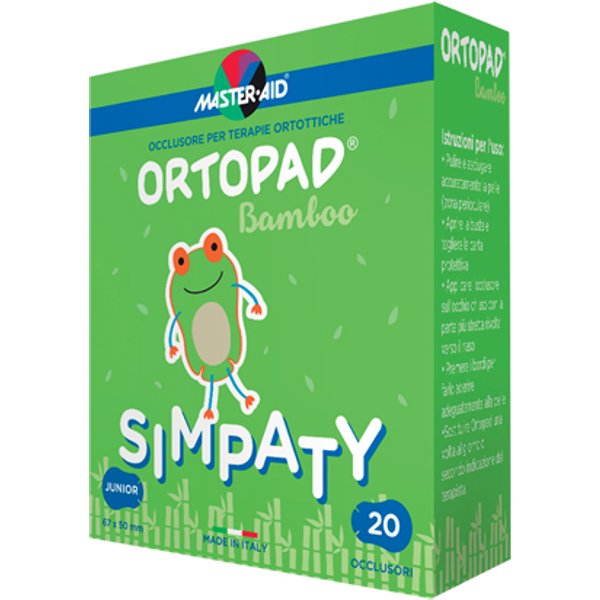 Master-Aid Ortopad Simpaty Occlusore Per Ortottica Junior 20 Pezzi-image