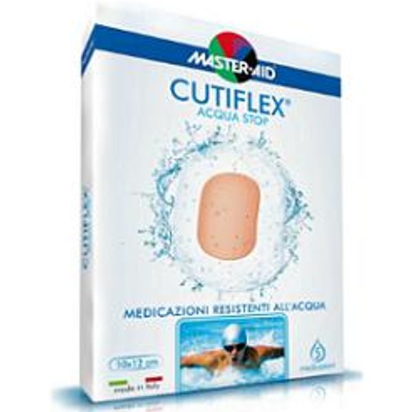 Master Aid Cutiflex Strip Cerotto Trasparente E Impermeabile 10X6 Cm 5 Pezzi **-image