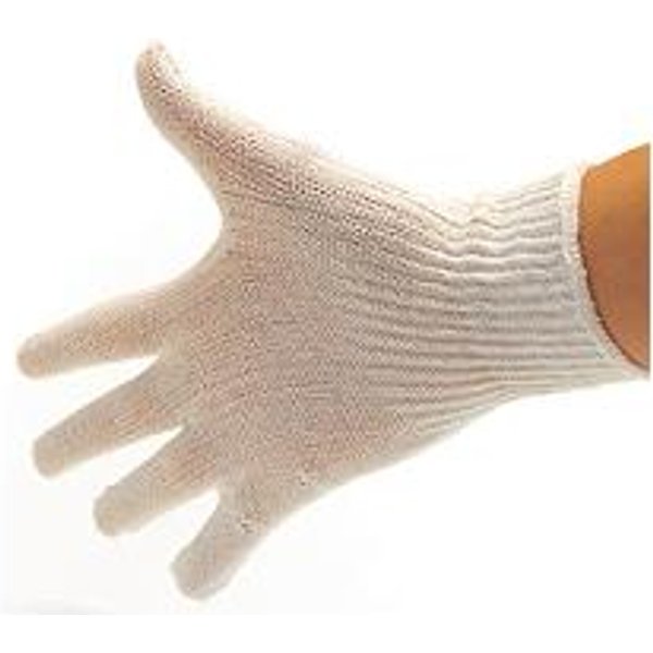 Guanti In Cotone Bianco Taglia 9 **-image