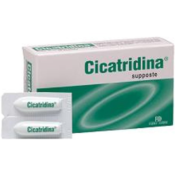 Cicatridina Supposte 10 Pezzi **-image