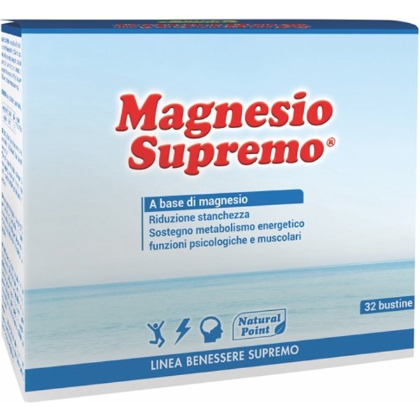 Natural Point Magnesio Supremo 32 Bustine Da 2,4 G-image
