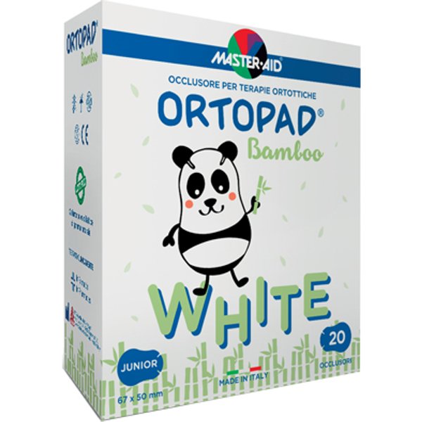 Master-Aid Ortopad White Occlusore Per Ortottica Junior Regular 20 Pezzi-image
