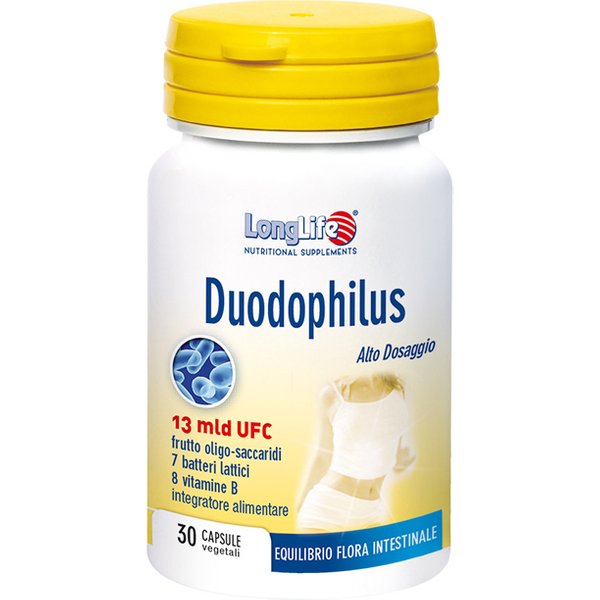 Longlife Duo Dophilus Integratore Flora Batterica 30 Capsule-image