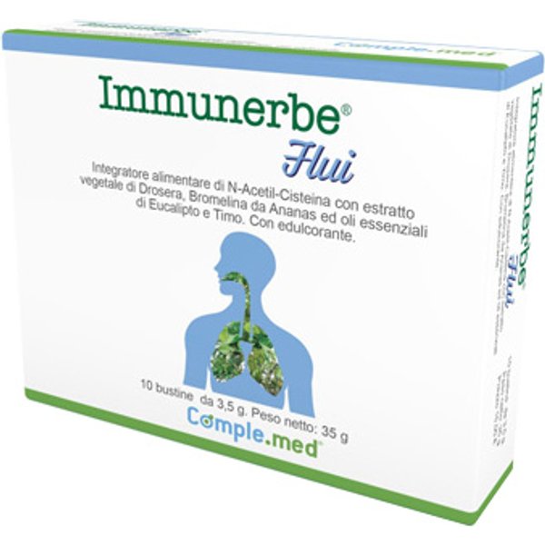 Immunerbe Flui Integratore Per Il Benessere Dell'organismo 10 Bustine-image
