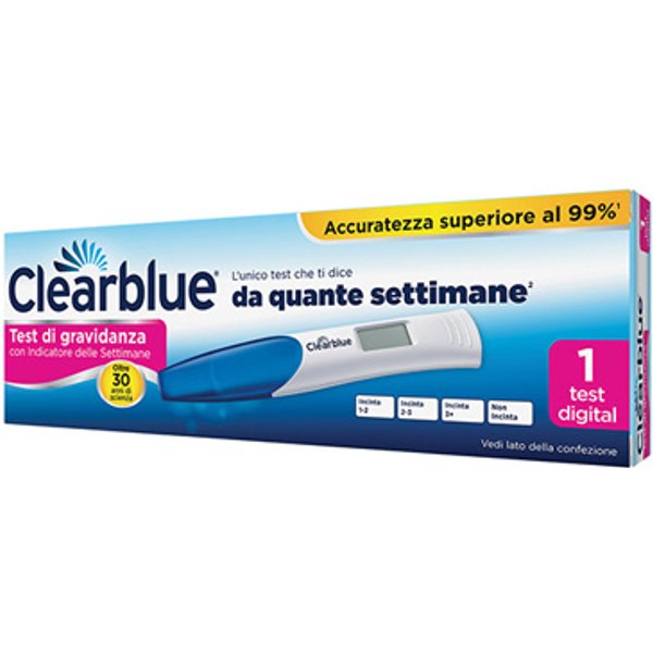 Clearblue Digital Indicatore Di Concepimento Test Gravidanza Digitale 1 Pezzo **-image