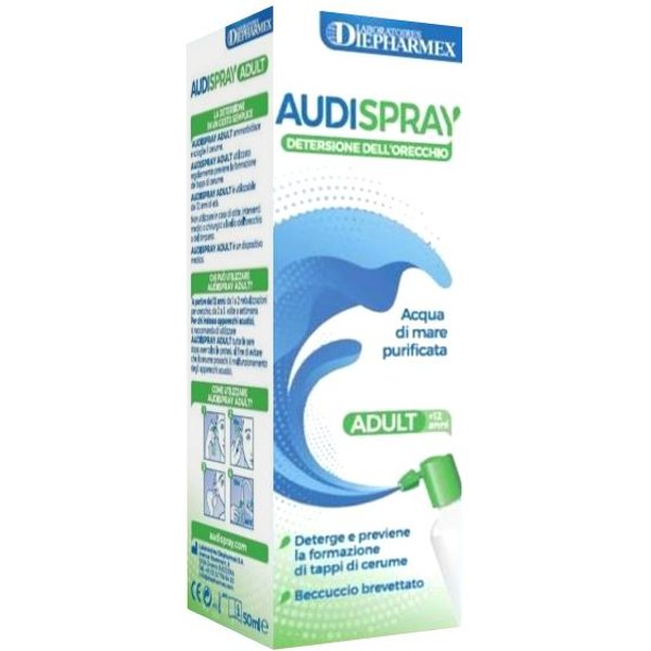 Audispray Adulti Senza Gas Igiene Orecchio 50 Ml **-image