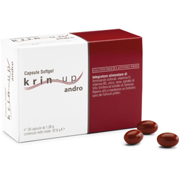 Krin Up Andro Integratore Anticaduta Capelli 30 Capsule-image