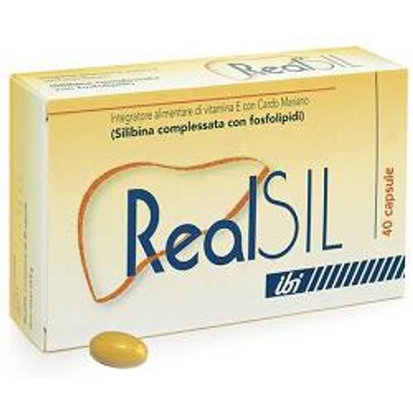 Realsil Integratore Alimentare Con Cardo Marino 40 Capsule-image