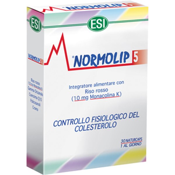 Esi Normolip 5 Integratore Per Il Controllo Del Colesterolo 30 Capsule-image