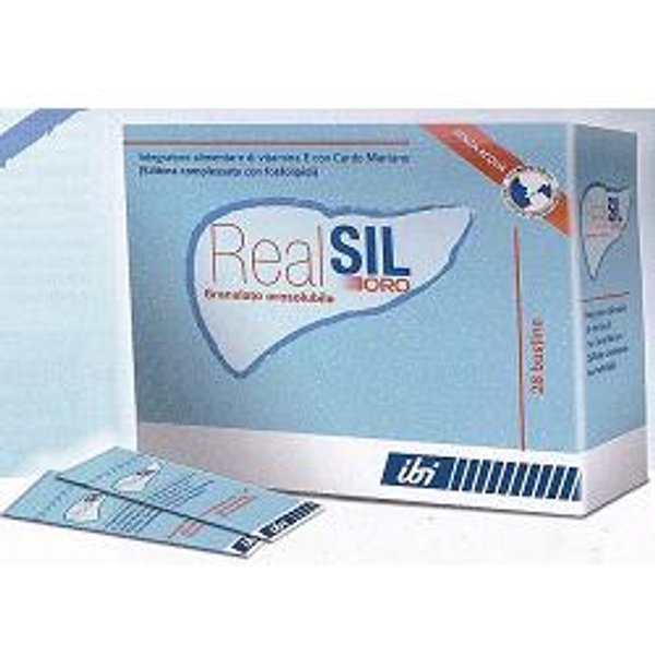 Realsil Oro Integratore Alimentare Con Cardo Marino 28 Buste-image