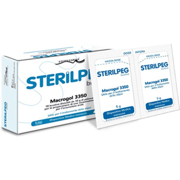 Sterilpeg Macrogol Dispositivo Per Stipsi 10 Bustine **-image