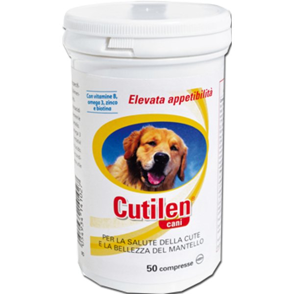 Cutilen Cani Mangime Complementare Per La Salute E Bellezza Di Cute E Mantello 50 Compresse-image