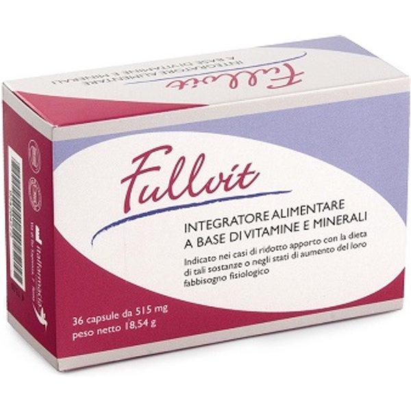 Fullvit Integratore Alimentare Multivitaminico 36 Capsule-image
