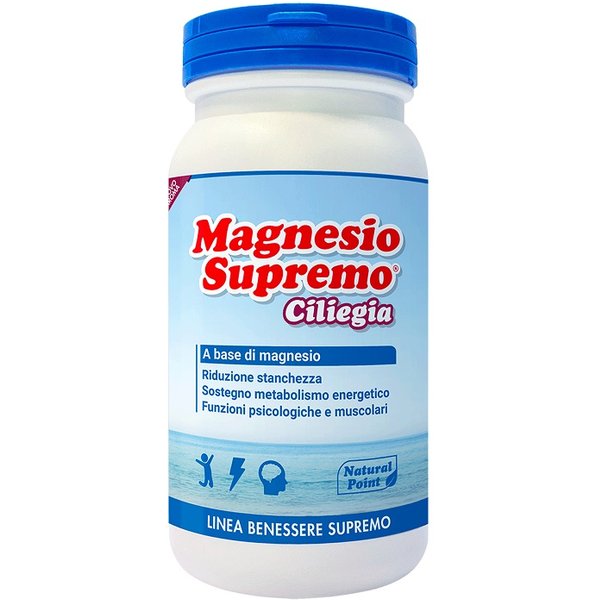Natural Point Magnesio Supremo In Polvere Ciliegia 150 Gr-image