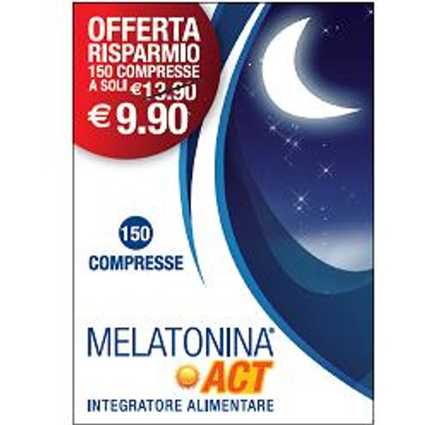 Melatonina Act 1MG 150CPR-image