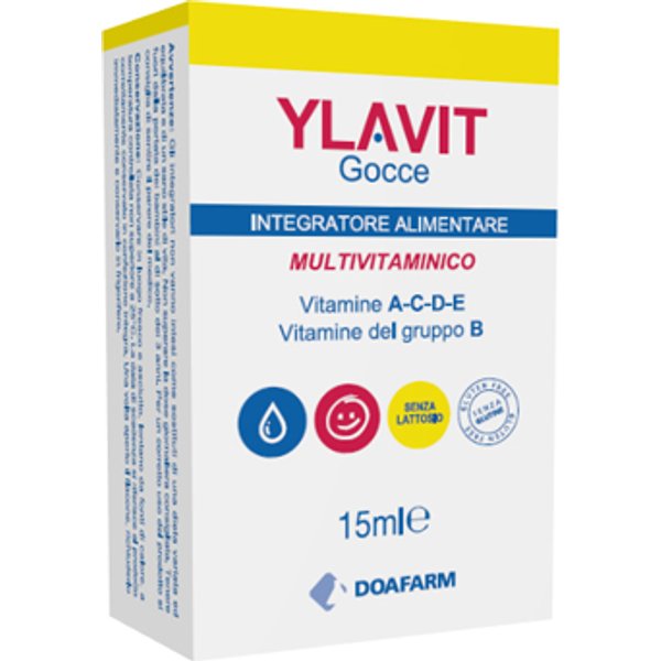 Doafarm Ylavit Gocce Integratore Alimentare Multivitaminico 15 Ml-image